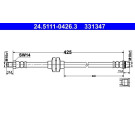 ATE | Bremsschlauch | 24.5111-0426.3