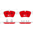 TRW | Bremsbelagsatz, Scheibenbremse | GDB1794DTE TRW | Bremsbelagsatz, Scheibenbremse | GDB1794DTE
