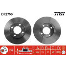 TRW | Bremsscheibe | DF2755