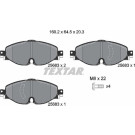 Textar | Bremsbelagsatz, Scheibenbremse | 2568303 Textar | Bremsbelagsatz, Scheibenbremse | 2568303