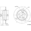 Metzger | Bremsscheibe | 6110039