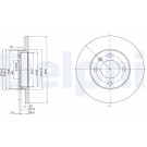 Delphi | Bremsscheibe | BG2116