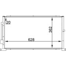 Mahle | Kondensator, Klimaanlage | AC 258 000S