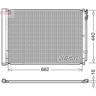 Denso | Kondensator, Klimaanlage | DCN05032