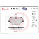 Brembo | Bremsbelagsatz, Scheibenbremse | P 44 025 Brembo | Bremsbelagsatz, Scheibenbremse | P 44 025