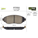 Valeo | Bremsbelagsatz, Scheibenbremse | 872004 Valeo | Bremsbelagsatz, Scheibenbremse | 872004