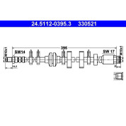 ATE | Bremsschlauch | 24.5112-0395.3