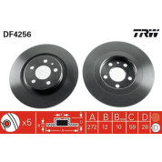 TRW | Bremsscheibe | DF4256