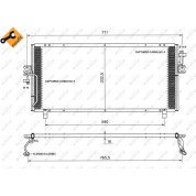 NRF | Kondensator, Klimaanlage | 35195