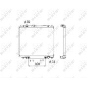 NRF | Kühler, Motorkühlung | 53810