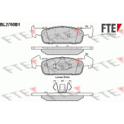 FTE | Bremsbelagsatz, Scheibenbremse | 9010968