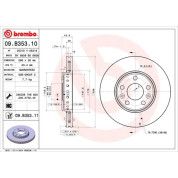 Brembo | Bremsscheibe | 09.B353.11