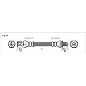 Metzger | Bremsschlauch | 4114730