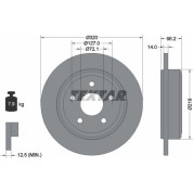 Textar | Bremsscheibe | 92177403