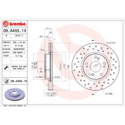 Brembo | Bremsscheibe | 09.A455.1X