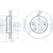 Delphi | Bremsscheibe | BG4206