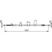 BOSCH | Seilzug, Feststellbremse | 1 987 482 627