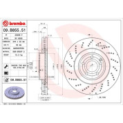 Brembo | Bremsscheibe | 09.B855.51