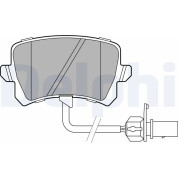Delphi | Bremsbelagsatz, Scheibenbremse | LP3141