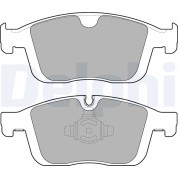 Delphi | Bremsbelagsatz, Scheibenbremse | LP3258