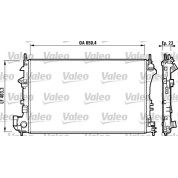 Valeo | Kühler, Motorkühlung | 732879