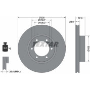 Textar | Bremsscheibe | 92137303