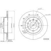 Metzger | Bremsscheibe | 6110119