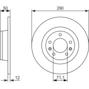 BOSCH | Bremsscheibe | 0 986 479 311