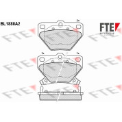 FTE | Bremsbelagsatz, Scheibenbremse | 9010465