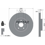 Textar | Bremsscheibe | 92195303