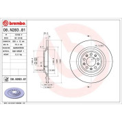 Brembo | Bremsscheibe | 08.N283.81