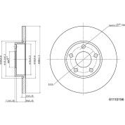 Metzger | Bremsscheibe | 6110196