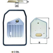 Knecht | Hydraulikfilter, Automatikgetriebe | HX 163KIT