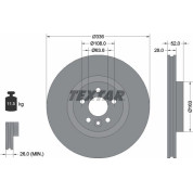 Textar | Bremsscheibe | 92168203