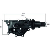 Mahle | Thermostat, Kühlmittel | TH 60 89