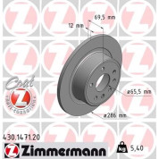 Zimmermann | Bremsscheibe | 430.1471.20