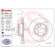 Brembo | Bremsscheibe | 09.5875.11