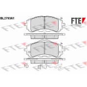 FTE | Bremsbelagsatz, Scheibenbremse | 9010986