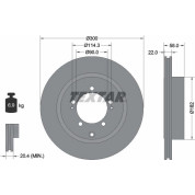 Textar | Bremsscheibe | 92170603