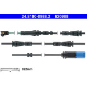 ATE | Warnkontakt, Bremsbelagverschleiß | 24.8190-0988.2