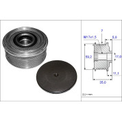 INA | Generatorfreilauf | 535 0087 10