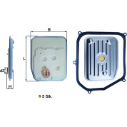 Knecht | Hydraulikfilter, Automatikgetriebe | HX 147KIT