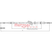 Metzger | Seilzug, Feststellbremse | 10.9444