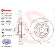 Brembo | Bremsscheibe | 09.C245.11