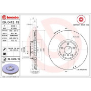 Brembo | Bremsscheibe | 09.C412.13