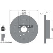 Textar | Bremsscheibe | 92181603