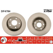 TRW | Bremsscheibe | DF4784