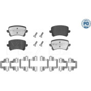 Meyle | Bremsbelagsatz, Scheibenbremse | 0252448317/PD