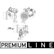 Mahle | Kühler, Abgasrückführung | CE 18 000P