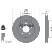 Textar | Bremsscheibe | 92108700